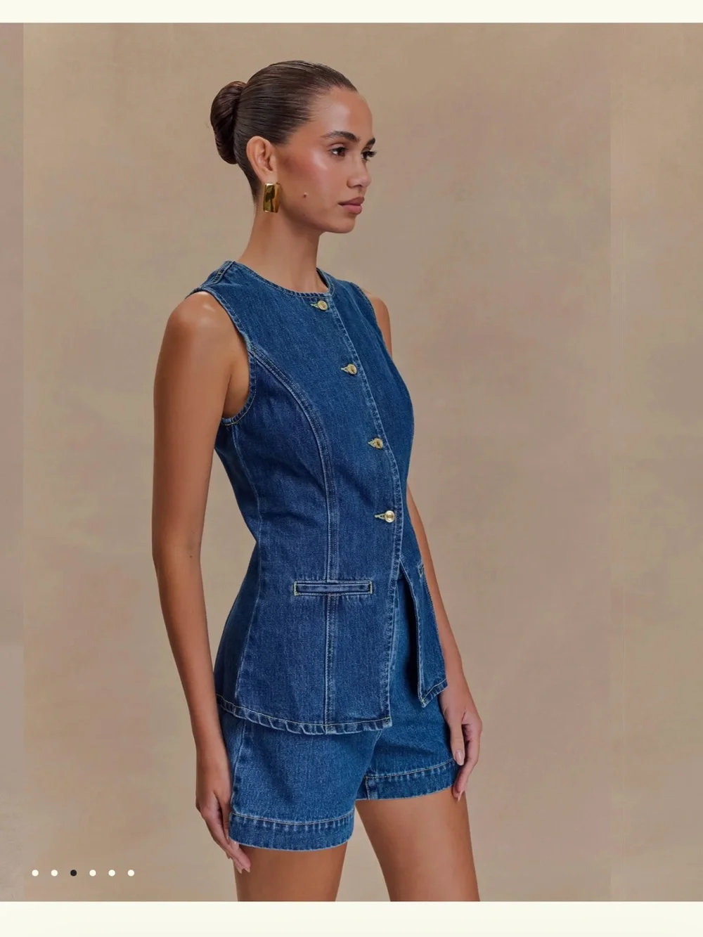 Meshki Abel Denim Shorts